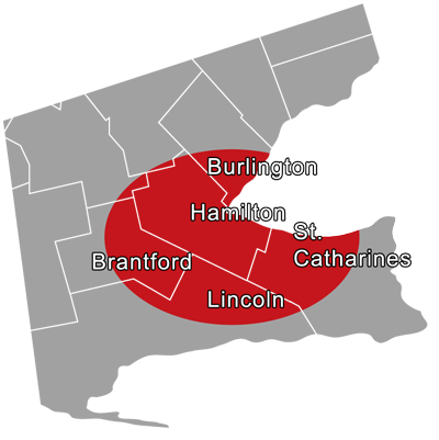 Map of ontario